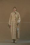 MUTEDANCE stand collar dyed textured jacket MD23FW57 bare color PM102